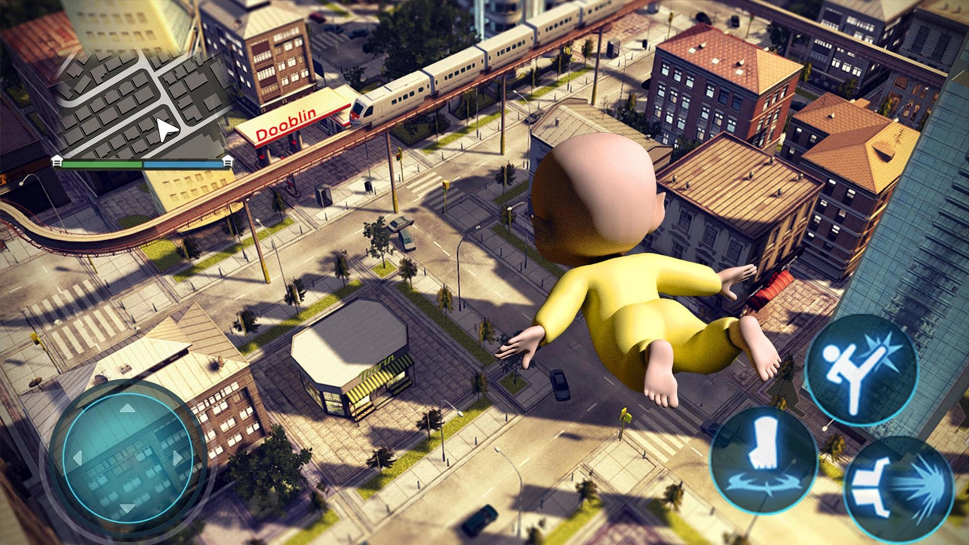 黄衣绳索婴儿游戏安装(1)