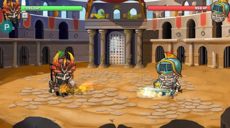 小小角斗士游戲圖4