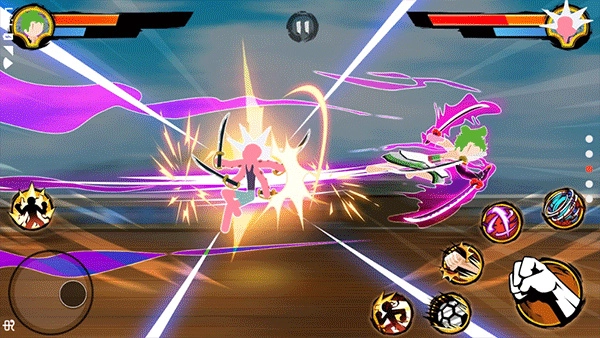 火柴人海贼王格斗截图3