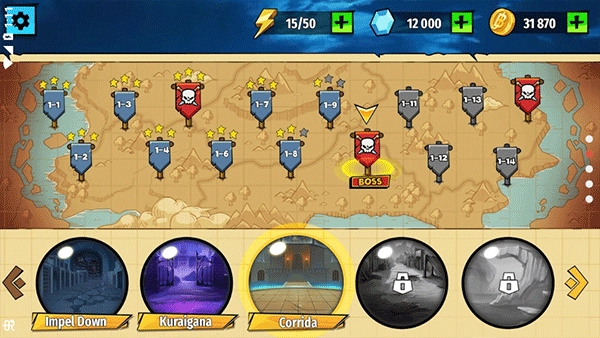 火柴人海贼王格斗截图4