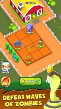 合并动物僵尸防御(Merge Animal: Zombie Defense)截图1