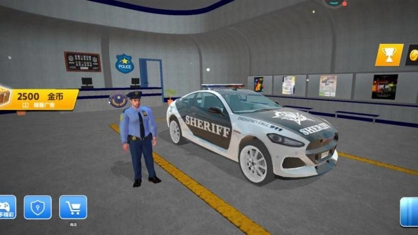 警车驾驶模拟器游戏(4)
