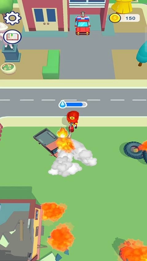消防车救援驾驶游戏(4)