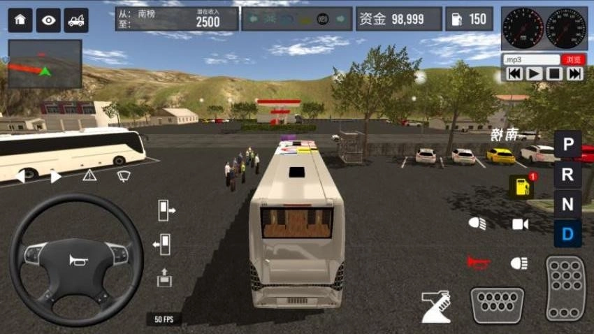 公交车跑全城游戏