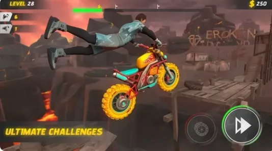 刺激特技摩托图1