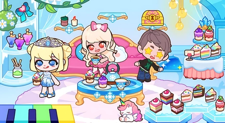 皮皮公主冰雪城堡截圖1