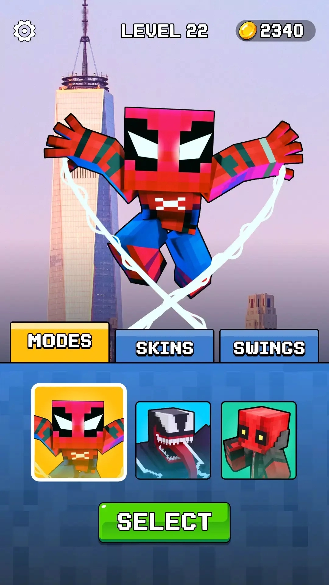 蜘蛛侠英雄射击