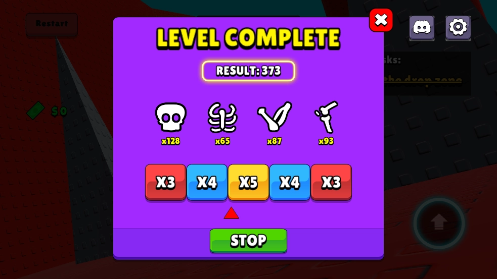 碎骨坠落极限挑战