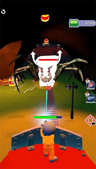 蜘蛛火车射击正版图3