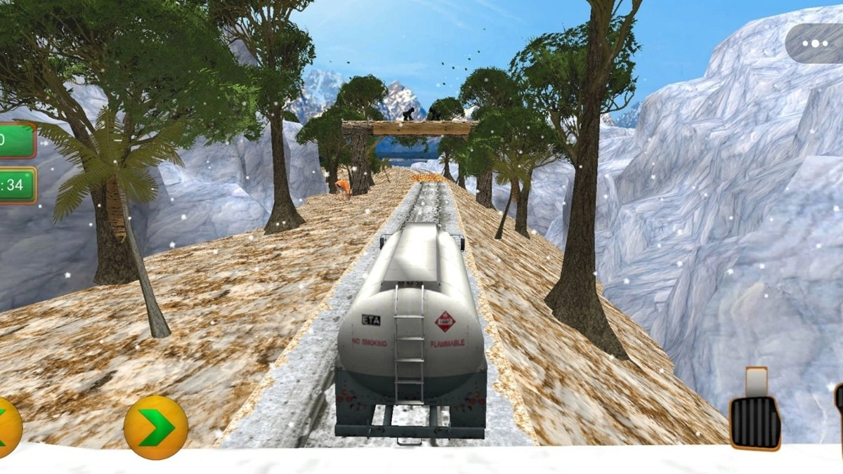 山地油罐车驾驶模拟图2