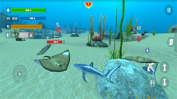 大鲨鱼吃小鱼版图3