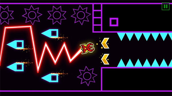 波浪冲刺几何箭头正版图2