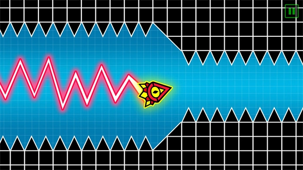 波浪冲刺几何箭头正版图3
