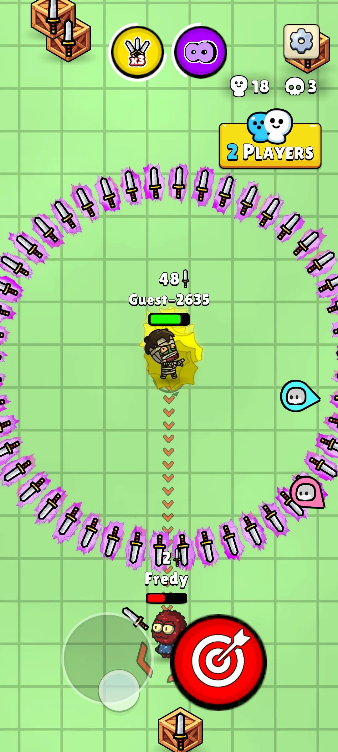 飞刀对决(飞刀战斗游戏)  安卓版图3