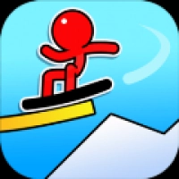 火柴人沙丘冲浪