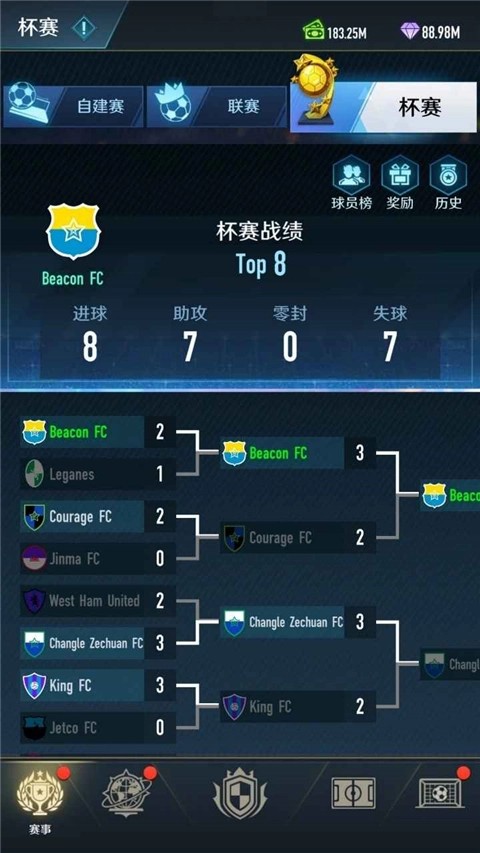 绿茵巅峰之路(3)