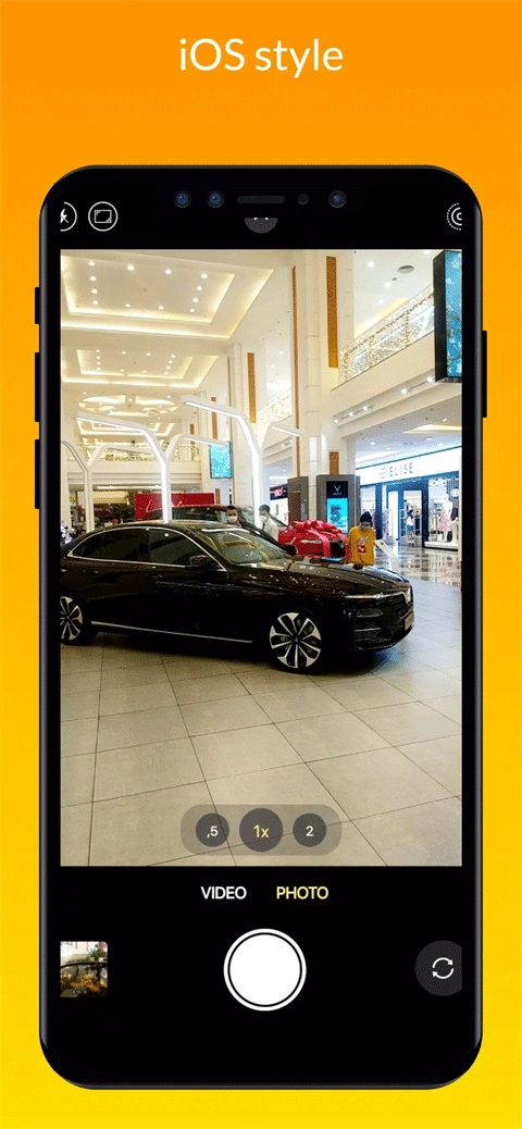 iCamera仿蘋(píng)果相機(jī)截圖1