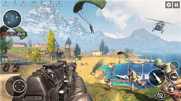 跳伞刺激吃鸡游戏