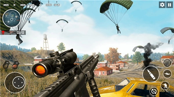 跳伞刺激吃鸡游戏