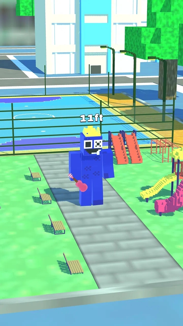 蓝朋友举重游戏图4