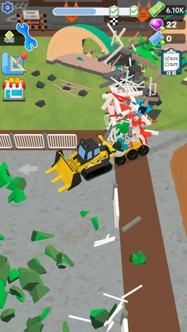 模拟工程车施工1