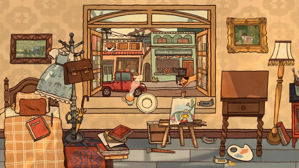 窗台上的蝴蝶游戏图1