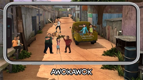 丹尼斯被居民殴打(1)