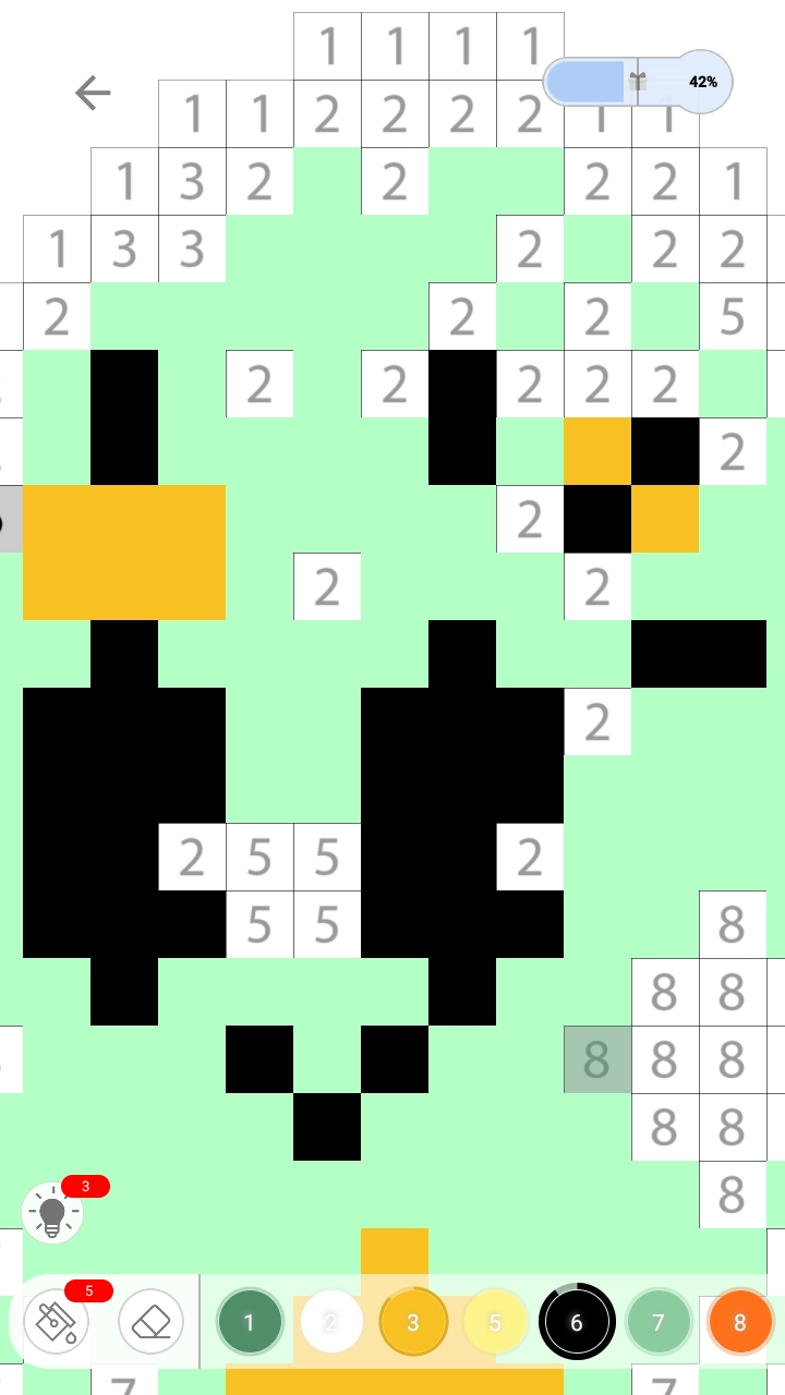 数字填色画画游戏1