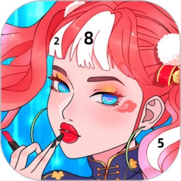 花花数字填色最新版