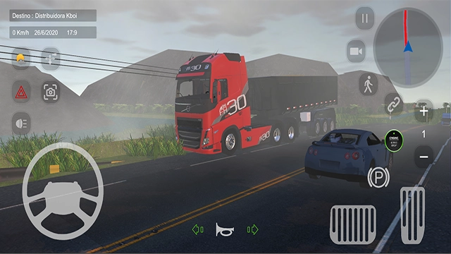 BR26卡车之路汉化版图1