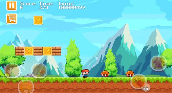 超级马诺奔跑冒险图1