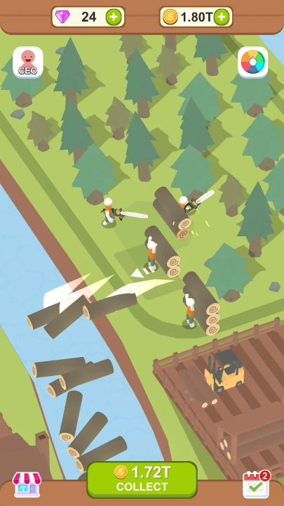 水产伐木场游戏(水上伐木工厂)图2