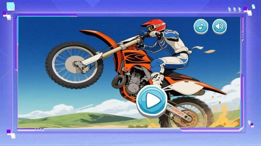 摩托跳跃游戏(3)