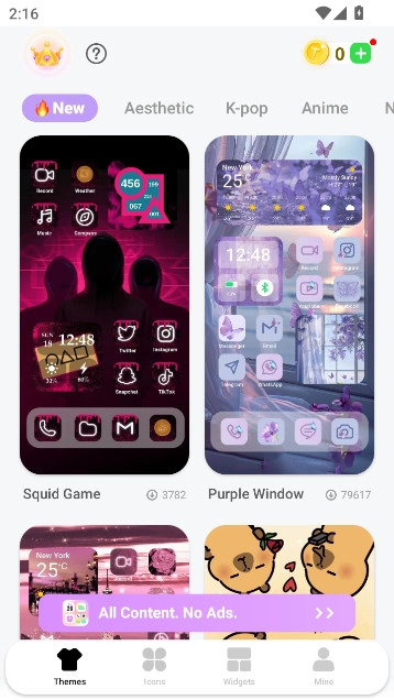 themepack  icons widgets最新版截圖0