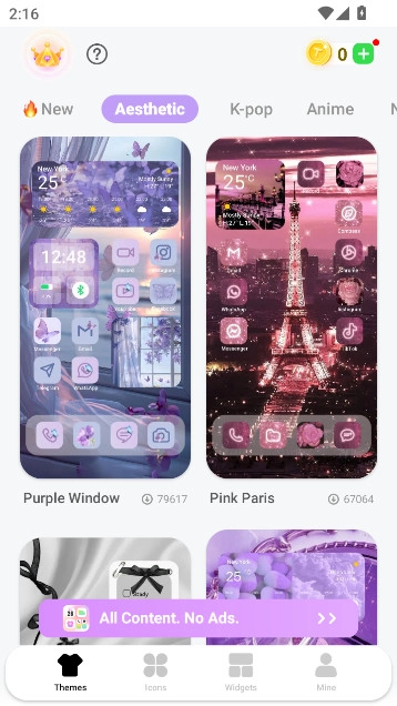 themepack  icons widgets最新版截圖3