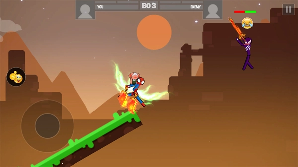 蜘蛛火柴人格斗钻石版图1