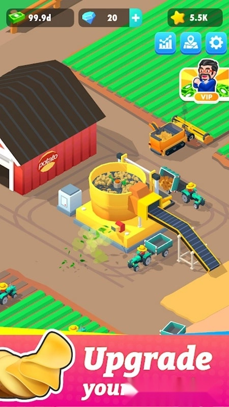 土豆工厂大亨最新版图4