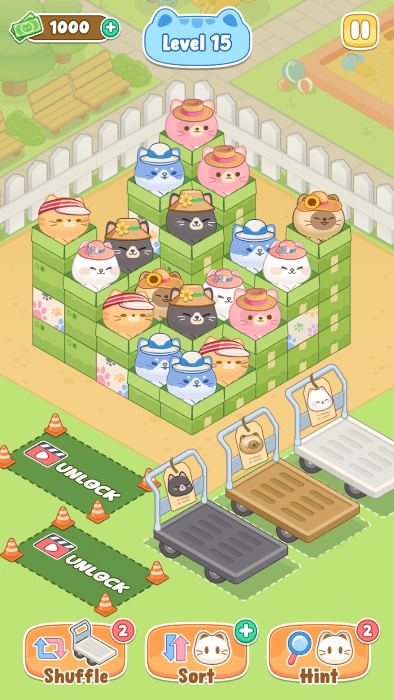 猫咪盒子拼图游戏图3