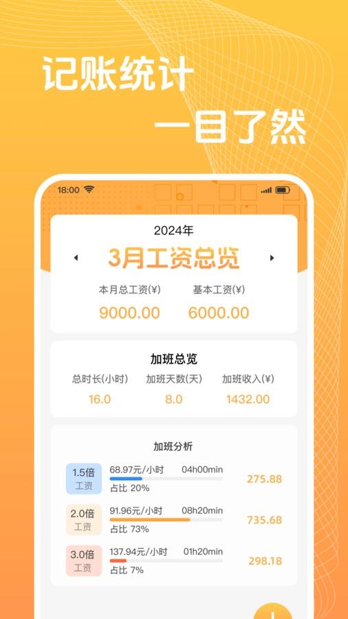 工地考勤准时记