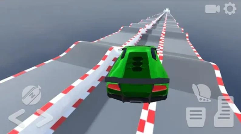 巨型坡道汽车特技赛车(Mega Ramp Car Stunts Car Races)截图1