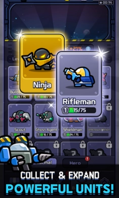 太空小兵防御图3