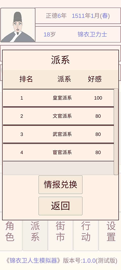 锦衣卫人生模拟器最新版(4)