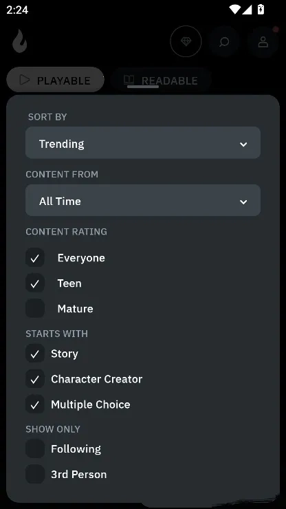 AIDungeon(ai角色扮演游戏)  安卓版图4