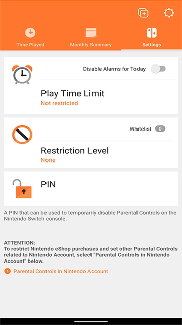 Switch家长控制软件(2)