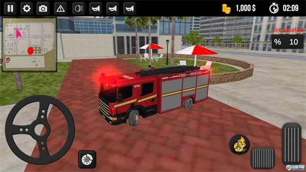 消防车驾驶模拟器