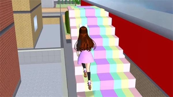 樱校跑酷躲避南瓜怪图1