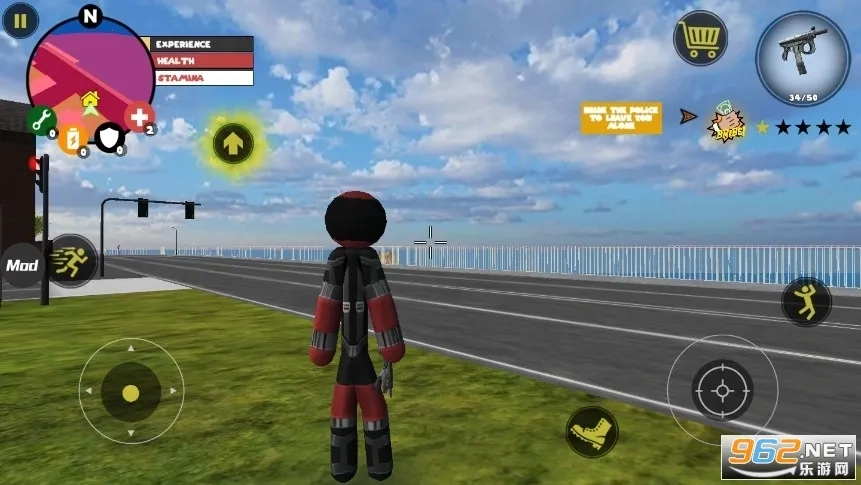 火柴人绳索英雄御寒菜单  手机版图1