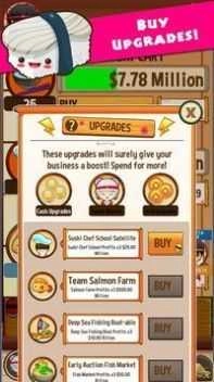 东京寿司餐厅Sushi Tycoon Clicker图2