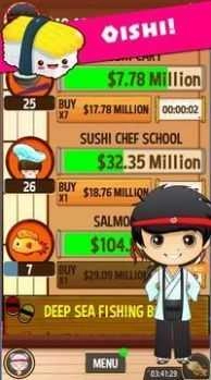 东京寿司餐厅Sushi Tycoon Clicker图3