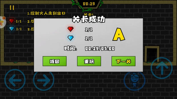 冰火人洞穴冒險游戲圖4